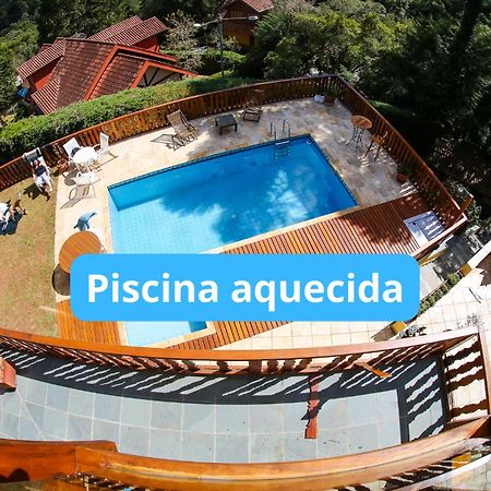 Campos do Jordão Chale Belga Em Condominio - 1,2 Km Do Centro Turistico Capivari מראה חיצוני תמונה