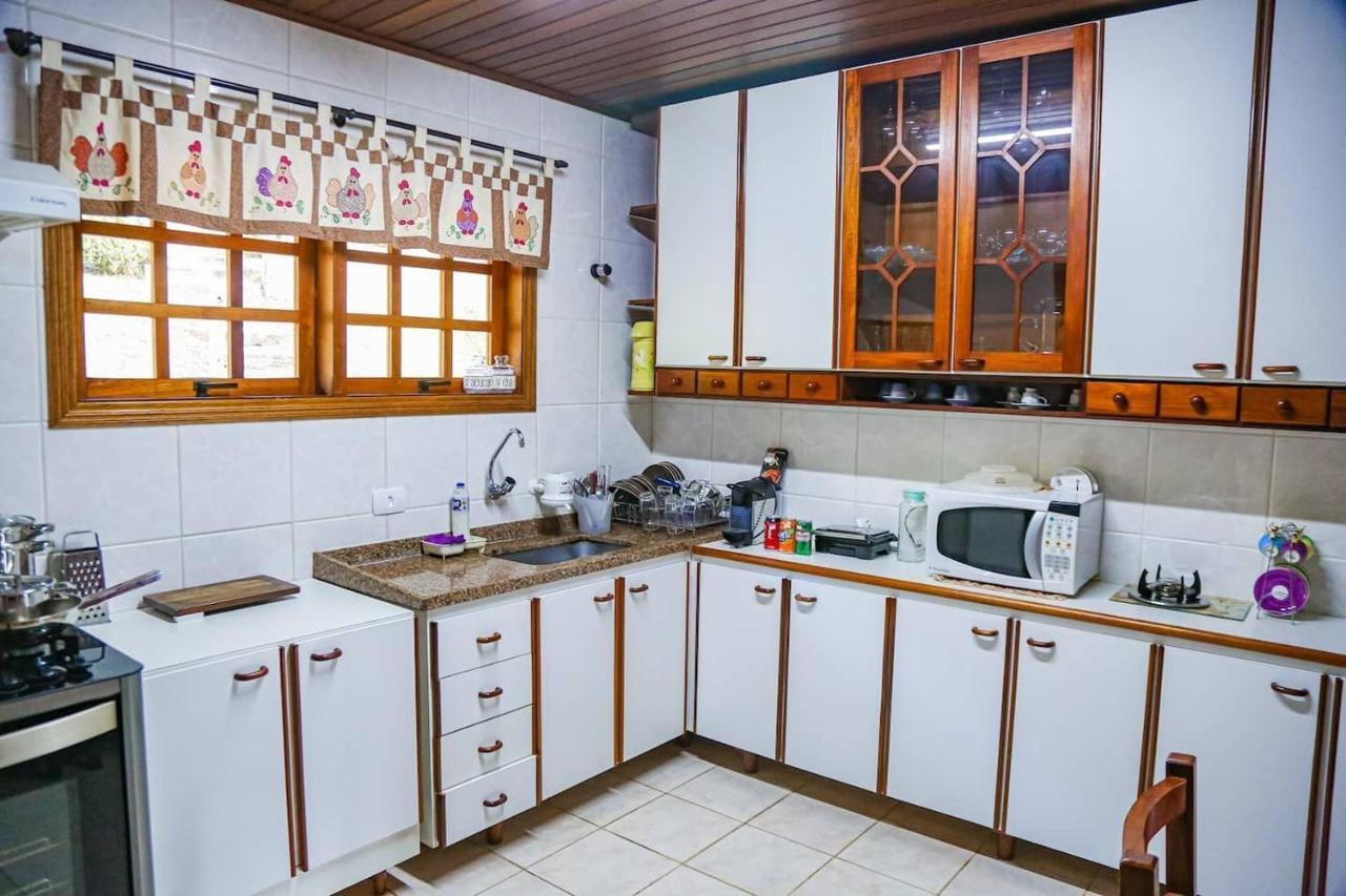 Campos do Jordão Chale Belga Em Condominio - 1,2 Km Do Centro Turistico Capivari מראה חיצוני תמונה